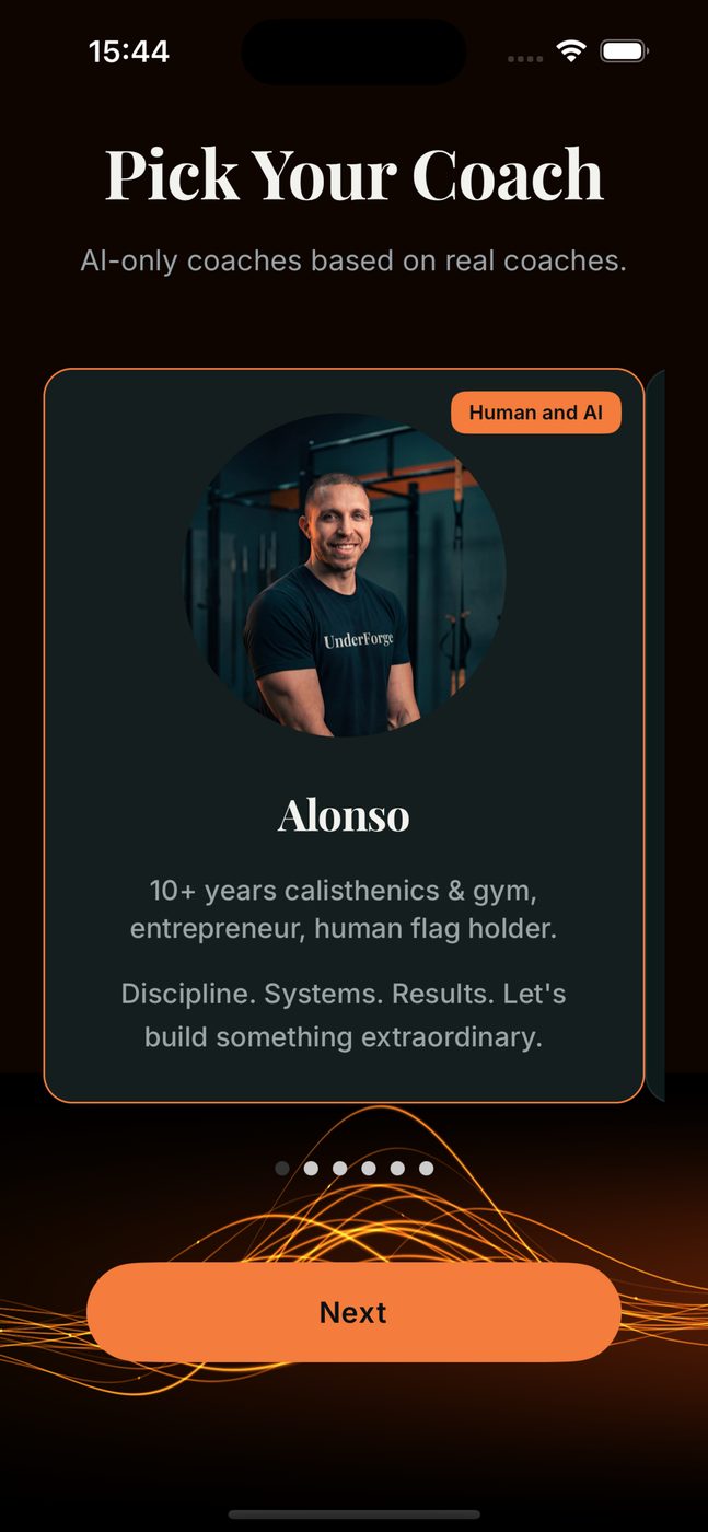 AI or human coach